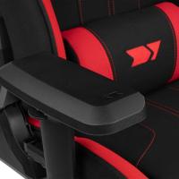 DR110 - Silla Gaming Profesional, Tejido Tejido Alta transpirabilidad, reposabrazos 4D, Ruedas silenciosas, pistón Clase 4, inclinación, cojín Lumbar y Cervical, Color Negro - details 46