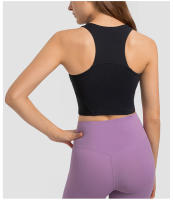 Sujetador Deportivo de Alta Cintura SHINBENE con Cojín para Mujeres Estilo Chaleco Inalámbrico para Gimnasio y Entrenamiento Tipo Tank Top con Sujetador Incorporado - details 19