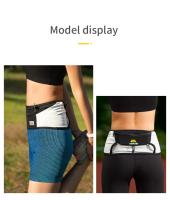 Bolsa De Cintura Deportiva Elástica AONIJIE W8121 Para Correr Montañismo Bolsa Divertida de Maratón con Bolsillo para Carreras de Montaña - details 10