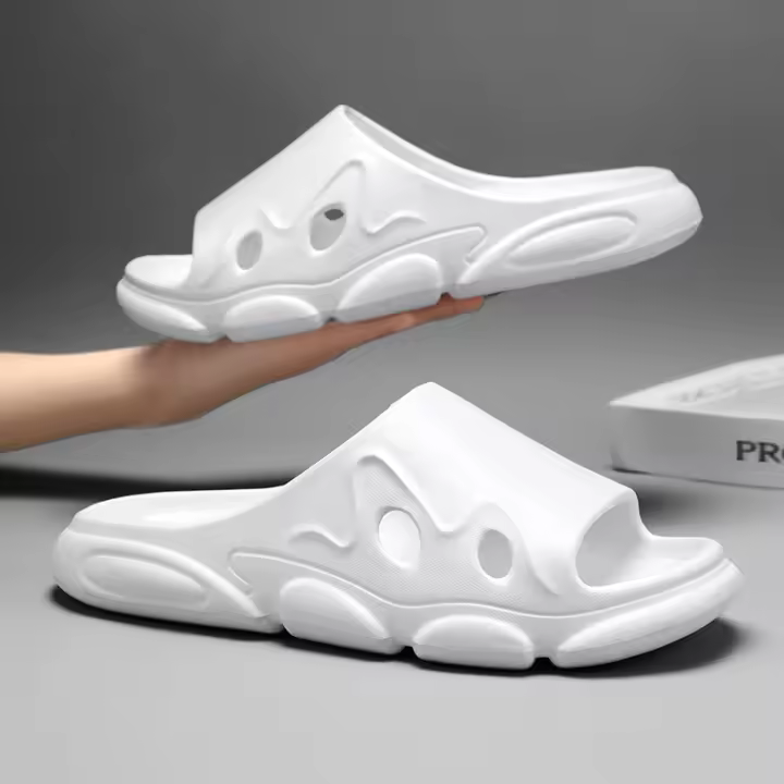 Zapatillas de fondo suave, zapatillas de verano, paso en 2025, nueva mierda hogar, antideslizante, niños, silencioso, interior y exterior, desgaste deportivo - 1