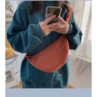 Bolso de pecho de Color sólido para mujer, bandolera de viaje de gran capacidad, cinturón de media luna, riñoneras de calle diarias, 2023 - details 5