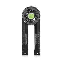 Transportador de sierra Mitre de escala para carpintería, regla de ángulo de 360 °, buscador de ángulos, instrumentos de medición, inclinómetro Digital, herramientas de calibre - details 11
