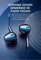 Auriculares HiFi con cable y micrófono HD, audífonos digitales de 3,5 MM, AUX/tipo C, 6D, graves pesados, deportivos, música, juegos, para Samsung y Android - details 5