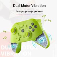 Controlador Inalámbrico BLUEKAKA para Nintendo Switch Compatible con Switch Pro OLED/Lite/Steam/Android/IOS Consola de Juegos con Gyroscape 6 Ejes - details 6