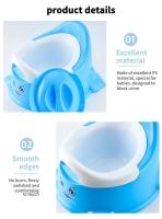 Silla De Entrenamiento Para El Baño Con Diseño De Dibujos Animados Tamaño Grande Portátil Con Cubierta De Almacenamiento Desmontable Para Limpieza Silla De Entrenamiento Infantil - details 4