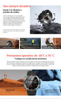 Blackview Reloj Inteligente W50 Pro Pantalla HD de 1.45'' Luz de Carga Llamadas por Bluetooth - details 7