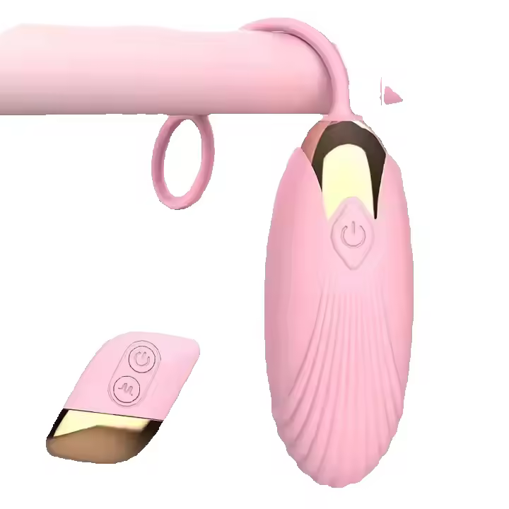 Masajeador de masturbación de clítoris femenino con control remoto impermeable, carga de huevo saltarín inalámbrico - 1