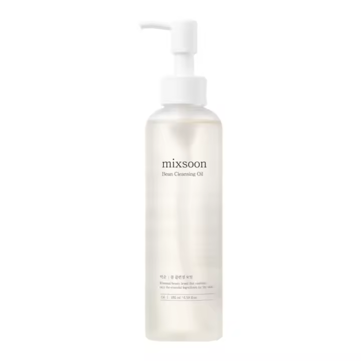 Mixsoon Aceite limpiador de frijoles 6.59 fl oz / 195 ml Cuidado de la piel de vidrio de Corea - 1