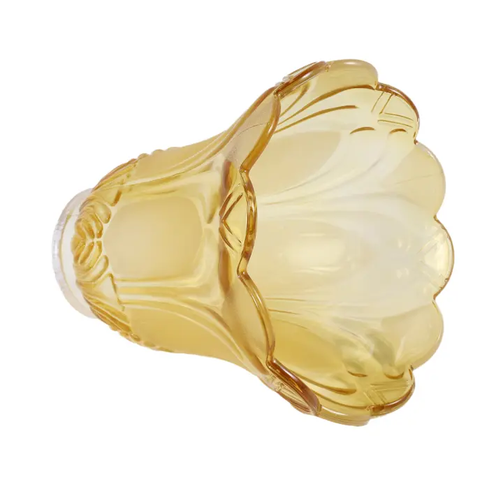 Reemplazo de pantalla de lámpara de luz de vidrio esmerilado y transparente para ventilador de techo - 1