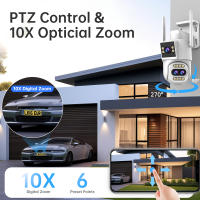 Cámara de Seguridad IP JOOAN 5K 10MP Visión Nocturna Infrarroja Seguimiento Automático - details 3