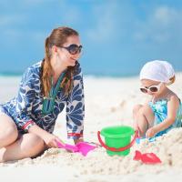 Juego de Juguetes de Playa para Niños Kit de Pala y Cubo S Diversión de Verano al Aire Libre 8 Sets - details 2