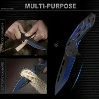 Cuchillo Plegable Portátil de Alta Dureza Multifuncional para Supervivencia al Aire Libre - details 4