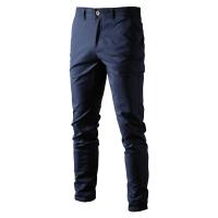 Pantalones informales de alta calidad para hombre, pantalón transpirable, de algodón, versátil, para negocios juveniles, otoño e invierno, 2024 - details 5