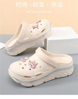 Sandalias de Plataforma Gruesa DIY para Mujer 2024 Verano Zapatillas de Playa Antideslizantes con Suela Gruesa Zapatos de Jardín de EVA - details 1