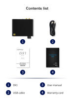 Amplificador de Auriculares DAC Mini TOPPING DX1 Soporte para Decodificador DSD256 PCM384 - details 18