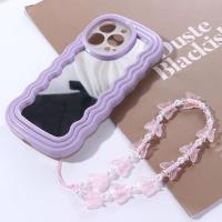 Cordón telefónico para regalos, joyería de resina para teléfono, cuerda colgante, cadena con cuentas, cuerda antipérdida, cadenas para teléfono de mariposa, correa para móvil - details 7