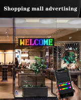 Pantalla LED Flexible RGB, tira de luces de señal suave programable por Bluetooth, máscara DIY, sombrero, ropa, bolsa, zapatos, pantalla de matriz de desplazamiento de palabras - details 7