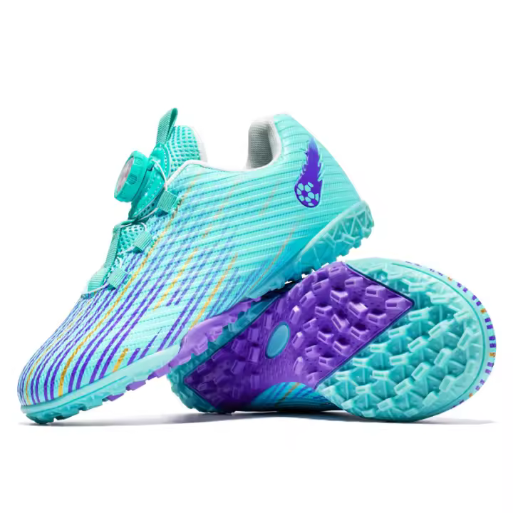 Uñas rotas niños y niñas zapatillas de fútbol de entrenamiento de césped artificial para niños - 1