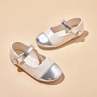 Zapatos planos versátiles antideslizantes para niñas, calzado de cuero suave y cómodo, estilo coreano, Princesa, novedad de otoño, 2024 - details 6