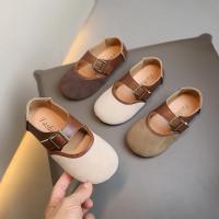 Zapatos planos de cuero para niñas pequeñas, calzado de princesa dulce, Retro, Vintage, informal, clásico, para primavera y otoño, 21-30, 2024 - details 3