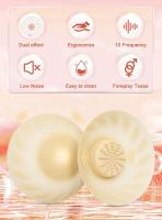 Leten Toys Vibrador Ligero Invisible Vibrador Pezón Abrazaderas Adulto Juguete Sexual para Mujeres 18+ - details 2