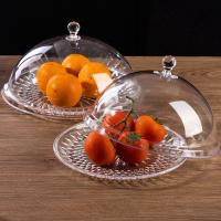 Bandeja transparente con tapa para exhibición de comida y té de la tarde, plato de fruta para hornear pasteles, soporte de postre, bandeja de muestra - details 3