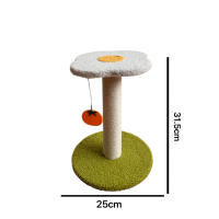 Poste de Afilado en Forma de Flor Colores Vibrantes de Huevo Tomate Tamaño 25x31.5 cm - details 1