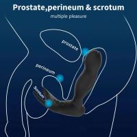 Vibrador Estimulador de Prostatea Inalámbrico Calentable Juguete para Adultos para Masturbación y Placer Enchufe Anal para Hombres y Mujeres - details 3