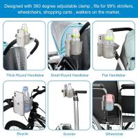 Soporte de Taza y Teléfono 2 en 1 Porta Copos de Bicicleta, Silla de Ocio, Camarón - details 6
