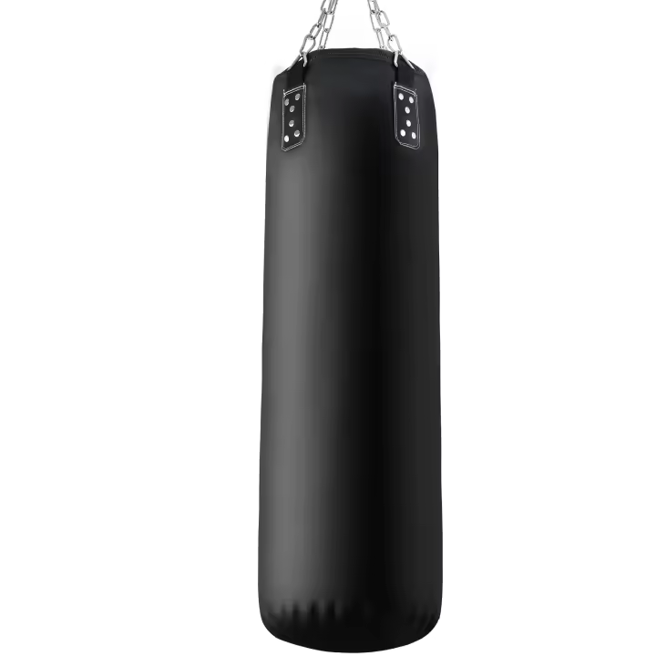 SucceBuy Saco de boxeo de PVC pesado de 4 pies para adultos, juego completo de boxeo con cadenas y guantes, bolsa colgante duradera - 1