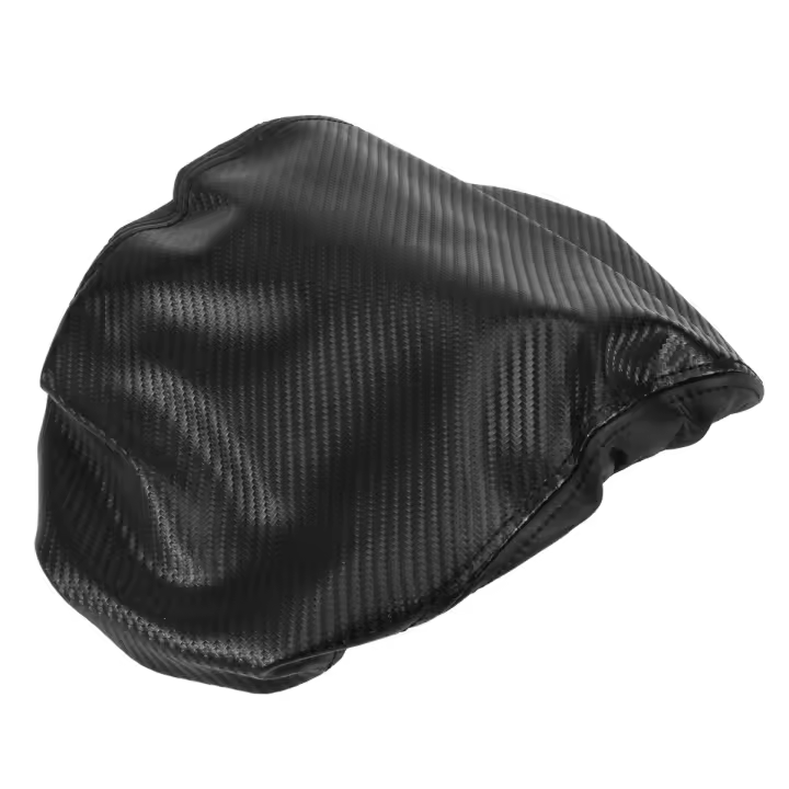 Cubierta de reposabrazos de cuero para consola central de coche, accesorio de fibra de carbono para Mazda CX-30 CX30 2020 - 1