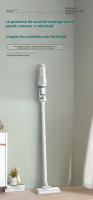 Aspiradora sin Cable Multifuncional Potencia de 6500Pa, Sin Bolsa, Carga USB Recargable, Alcance de 7.9m, Capacidad de 1.4L, Nivel de Ruido de 60db - details 1