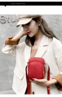 Bolso de hombro impermeable para mujer, bandolera con cremallera para teléfono móvil, multifunción, para muñeca - details 11