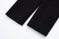 Chaqueta Corta Elegante para Mujer 2024 Cuello Redondo Manga Larga Abrigo con Bolsillo de Volteo Casual de Moda para Mujeres - details 28