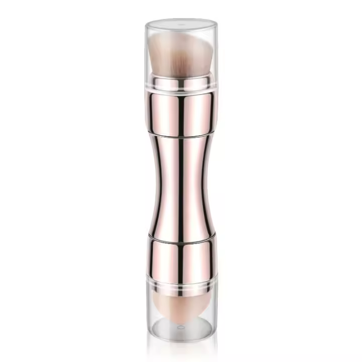 Cepillo de Maquillaje Multifuncional 4 en 1 Retráctil, Base, Sombra, Delineador, Rubor, Polvo - 1