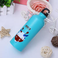 Termo portátil de 500ml para niños, botella de agua bonita para la escuela, frasco de vacío de animales encantadores para deportes al aire libre, Camping y senderismo - details 10