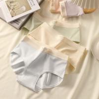 Bragas sin costuras de gran tamaño para mujer, ropa interior deportiva de algodón puro, lencería Sexy a la moda, Triangular - details 8