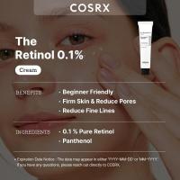 Crema COSRX Retinol 0,1%, 0,67 oz, crema antienvejecimiento para ojos y cuello con tratamiento retinoide para reafirmar la piel, reducir las arrugas, finas - details 2