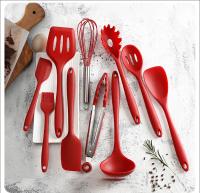 Juego De Cocina De Silicona 10 PCS Herramientas De Cocina Y Hornear Cuchara Espátula Raspador Accesorios De Cocina Ecológicos - details 1