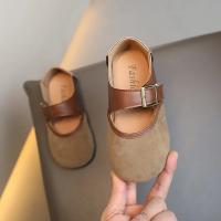 Zapatos planos de cuero para niñas pequeñas, calzado de princesa dulce, Retro, Vintage, informal, clásico, para primavera y otoño, 21-30, 2024 - details 7
