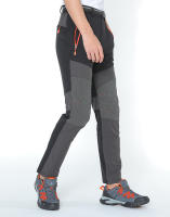 Pantalones de senderismo impermeables para hombre, pantalones de secado rápido, delgados, Softshell de montaña al aire libre con cinturón - details 3
