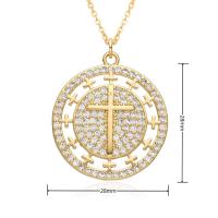 Nuevo Collar de Cruz Religiosa para Mujer Devota, Joyería y Bisutería Europea y Americana, Collares Mujer,día de la madre - details 6