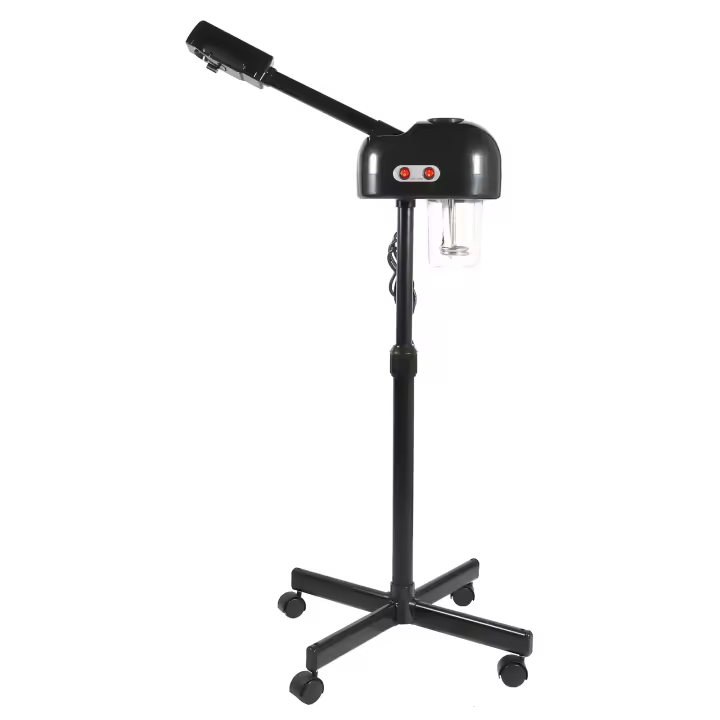 Vaporizador Facial con ruedas, máquina de pulverización para el cuidado de la piel, con Aroma de ozono, para salón de belleza y Spa - 1