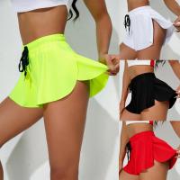 Shorts de yoga cruzados de secado rápido para mujer, pantalones de fitness, baloncesto, maratón, pantalones deportivos para correr - details 5