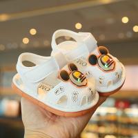 2025 nuevas sandalias antideslizantes con suela blanda, Baotou hombres y mujeres, sandalias flash, zapatos para bebés. - details 2