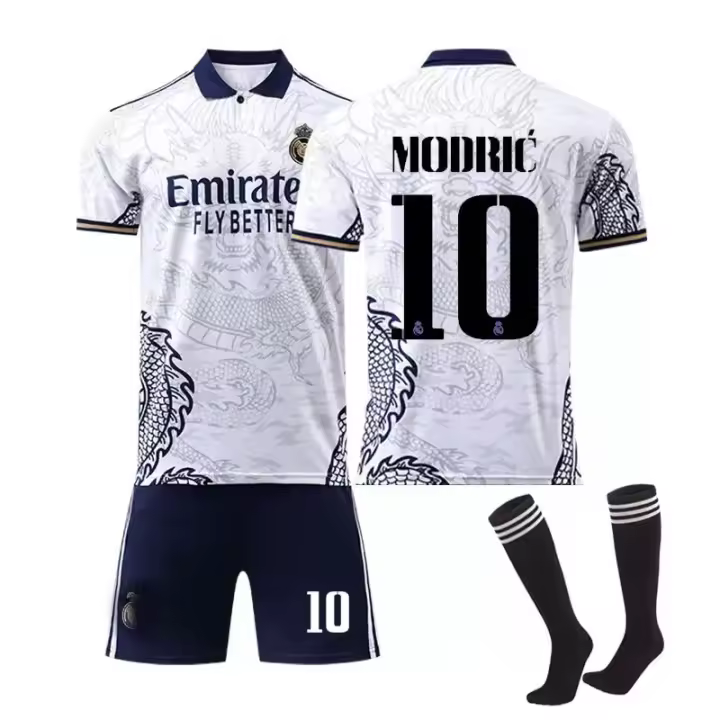 Conjunto De Ropa Infantil Para Niños Y Niñas Fan De Camiseta De Entrenamiento Uniforme Deportivo Casual Unisex Verano Poliéster - 1