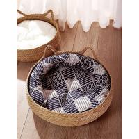 Nido de gato hecho a mano para las cuatro estaciones, almohadilla de calor de temporada, desmontable, lavable, accesorios de suministros para mascotas de invierno - details 2
