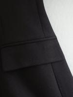 TRAFZA-traje elegante de manga larga para mujer, traje con cuello, Bolsillo falso, decorado, Color sólido, estilo callejero, prendas de vestir exteriores informales - details 34