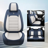 Cubierta de asiento de coche Universal en cuero PU protector de asiento de coche fácil de instalar cubierta de banco trasero abierta y frente - details 8