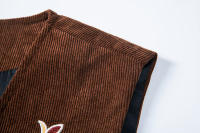 Chaleco Retro de Cuello en V Moda de Fiesta de Ocio para Hombres Material de Poliéster - details 27